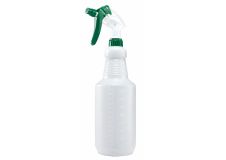 Winco PSR-9 28-Ounce Plastic Spray Bottle, Green Trigger