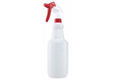 Winco PSR-9R 28-Ounce Plastic Spray Bottle, Red Trigger