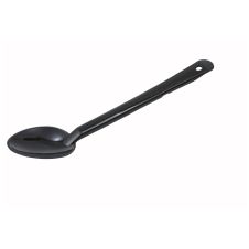 Winco PSS-13K, 13-Inch Black Plastic Serving Spoon, 1 Dozen