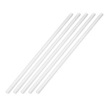 SafePro PSWW 7.75-Inch White Wrapped Paper Jumbo Straws, 3200/CS