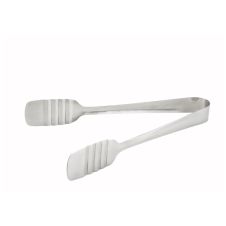 Winco PT-875, 9-Inch Stainless Steel Solid Pastry Tong