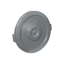 Winco PTCL-20G, Round Gray Plastic Cover for PTC-20G Trash Can