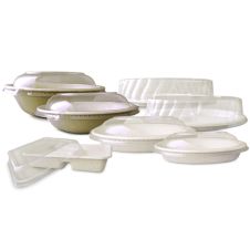 Green Wave RDLF-2432, Repurpose Clear PET Flat Lid For 24/32 Oz Round Bowl, 200/CS