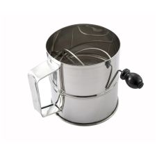 Winco RFS-8, 8-Cup Stainless Steel Rotary Sifter