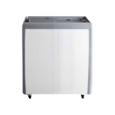 Coldline RI-160 5.5 Cu.Ft. 26-Inch Flat Glass Top 2 Sliding Door Merchandising Chest Freezer, EA
