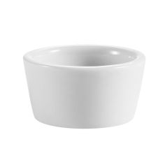 C.A.C. RKF-6-P, 6 Oz 3.25-Inch Porcelain White Ramekin, 3 DZ/CS