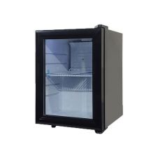 Omcan RS-CN-0021, 16-inch 21 Liter 1 Door Black Countertop Refrigerator