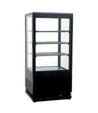 Omcan RT78L-1R, 16.75x16x39-Inch Countertop Desktop Refrigerated Display, Self-Contained, CE