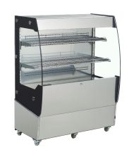 Omcan RS-CN-0200-R, 21x59x31-Inch Open Refrigerated Display Case, 7 Cu. Ft, CE