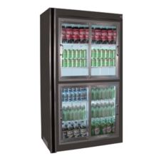 Universal Coolers RW-48 48x30x75-Inch Beverage Cooler, Glass Sliding Doors, Remote