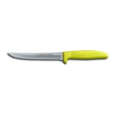 Dexter Russell S156SCY-PCP, 6-inch Slip-Resistant Yellow Handle Utility Knife