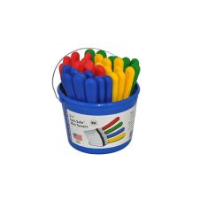 Dexter Russell S171-36B, Bucket of 36 2½-inch Slip-Resistant Mini Turners, Assorted Colors