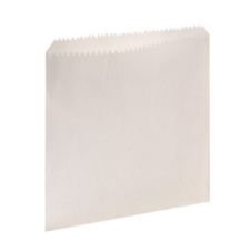 Bagcraft Papercon SANB 6x6.75-Inch White Paper Sandwich Bag, 6000/CS