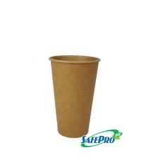 Safepro Eco SB32, 16 Oz Kraft Recyclable Paper Cups, 1000/CS