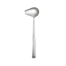 C.A.C. SBFH-LS06, 1 Oz Stainless Steel Spout Ladle with Hollow Handle