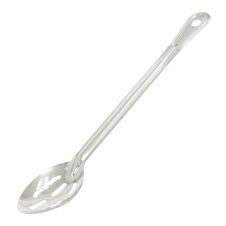 C.A.C. SBHL-15, 15-inch Stainless Steel Slotted Basting Spoon