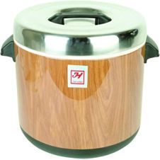 Thunder Group SEJ73000, 60 Cups Insulated Sushi Rice Pot, Stainless Steel Interior & Lid with Polypropylene Handle, NSF
