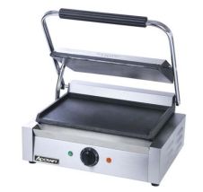 Adcraft SG-811E/F, Panini Grill with Flat Plates