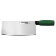 Dexter Russell SG5888G-PCP, 8x3¼-Inch Chinese Chef's Knife with Green Sofgrip Handle, NSF