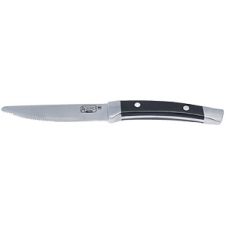 Winco SK-22, Acero Gourmet Steak Knives, Round-Tip, 12-Piece Pack, NSF