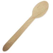 SafePro Eco WS 3.75-Inch Heavy Weight Wooden Soup Spoon, 1000/CS