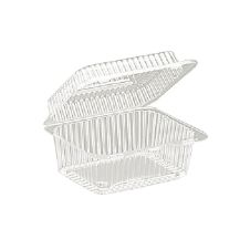 Inline SLP27, 8x6x2-Inch Clear Hinged Containers, 300/CS