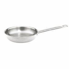 Thunder Group SLSFP4009, 9.5-Inch 18/0 Stainless Steel Fry Pan