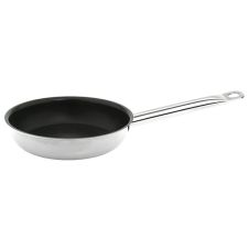 Thunder Group SLSFP4111, 11-Inch 18/0 Stainless Steel Non-Stick Fry Pan