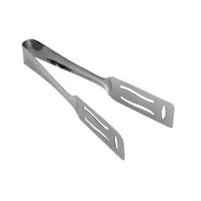 Thunder Group SLTG407, 7-1/2-Inch 1-Piece Stainless Steel Flat Grip Cake & Sandwich Tong
