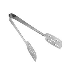 Thunder Group SLTG408, 8-5/8-Inch 1-Piece Stainless Steel Flat Grip  Cake & Sandwich Tong