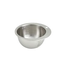 Winco SMB-4, 4-Cup Stainless Steel Measuring Bowl