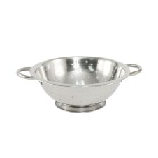 C.A.C. SMCD-3, 3 Qt Stainless Steel Handled & Footed Colander
