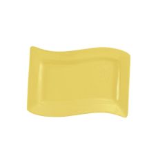 C.A.C. SOH-14-Y, 13.5-Inch Stoneware Yellow Rectangular Platter, DZ