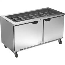 Beverage Air SPE60HC-S, 60.63-Inch Refrigerated Sandwich / Salad Prep Table