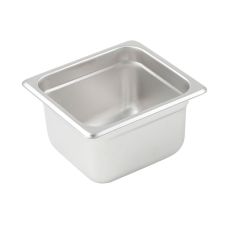 Winco SPJM-604, 4-Inch Deep One-Sixth Size Anti-Jamming Steam Table Pan