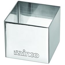 Winco SPM-22S, Pastry Mold, Square, 2 x 2"