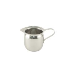 C.A.C. SSBC-8, 8 Oz Stainless Steel Bell Shaped Creamer