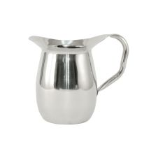 C.A.C. SWPB-3G, 96 Oz Stainless Steel Bell Shaped Water Pitcher with Ice Guard