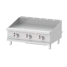 Eurodib T-G36, 36-inch Stainless Steel Manual Gas Griddle, 90 000 BTU