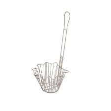 Winco TB-20, Round Taco Salad Bowl Basket with 18-Inch Handle