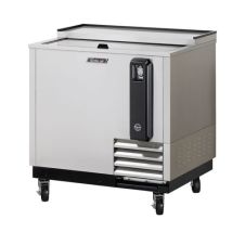 Turbo Air TBC-36SD-N6 Underbar 1 Lid Stainless Steel Ext. Bottle Cooler