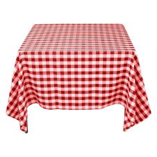 Winco TBCO-90R, 52x90-Inch Oblong Table Cloth, Red