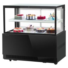 Turbo Air TBP60-46FN-B, 59-inch 2 Tiers Black Refrigerated Bakery Case