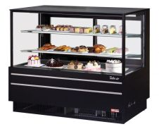 Turbo Air TCGB-60UF-B-N, 60-inch Glass Black Refrigerated Bakery Case