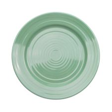 C.A.C. TG-16-G, 10.5-Inch Porcelain Green Plate, DZ