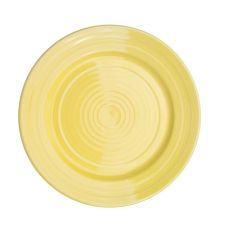 C.A.C. TG-8-SFL, 9-Inch Porcelain Sunflower Plate, 2 DZ/CS