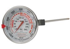 Winco TMT-CDF5, 3-Inch Dial Candy Deep Fry Thermometer, NSF