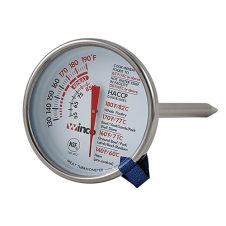 Winco TMT-MT2, 2-Inch Meat Thermometer, NSF