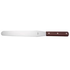 Winco TNS-9, Bakery Spatula with 9.5-Inch Blade and Wooden Handle