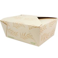 World Centric TO-NT-4, 9-inch NoTree Paper Take-Out Containers, 160/CS